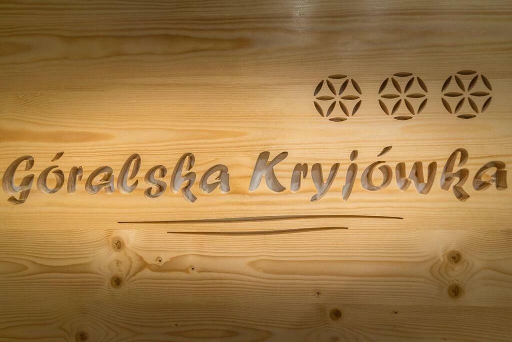 Goralska Kryjowka Apartment Zakopane Exterior photo